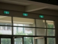 修繕校園採行永續建築觀念-緊急指示改燈用LED燈